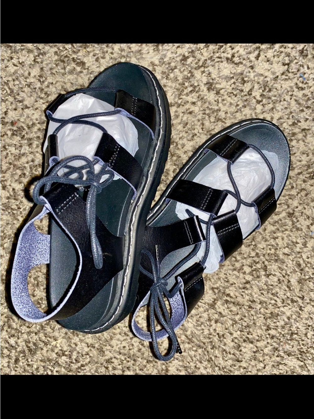 Torrid Women's Black Strappy Platform Sandals